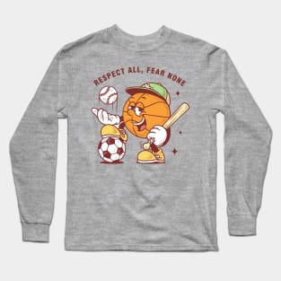 Fair Play Game Day Respect All Fear None Long Sleeve T-Shirt